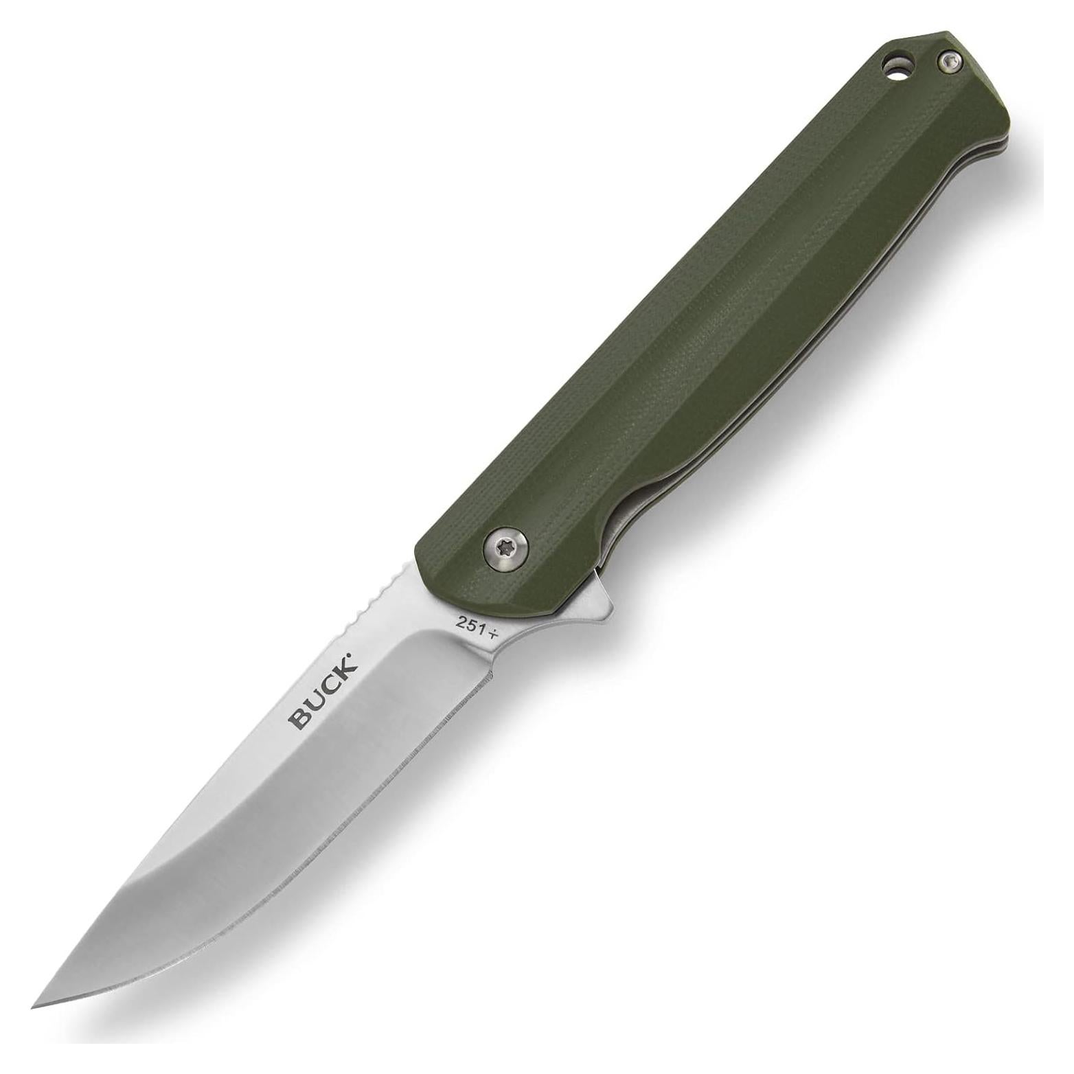 Cuchillo Plegable Buck Knives 251 Langford Verde con Rodamiento