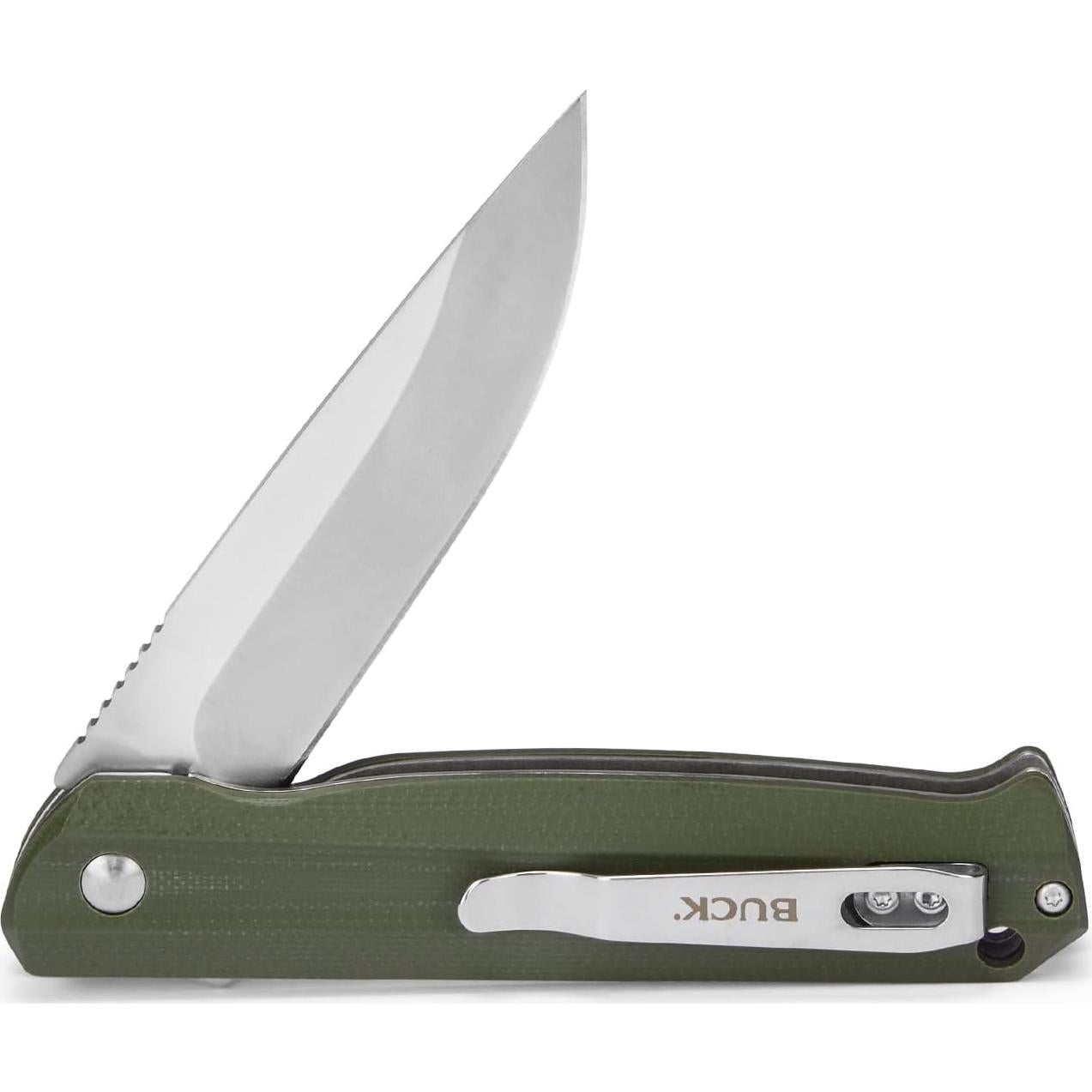 Cuchillo Plegable Buck Knives 251 Langford Verde con Rodamiento