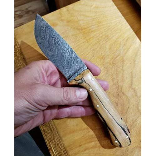 Hoja en Blanco Damasco BucknBear 22.23 cm para Cuchillos