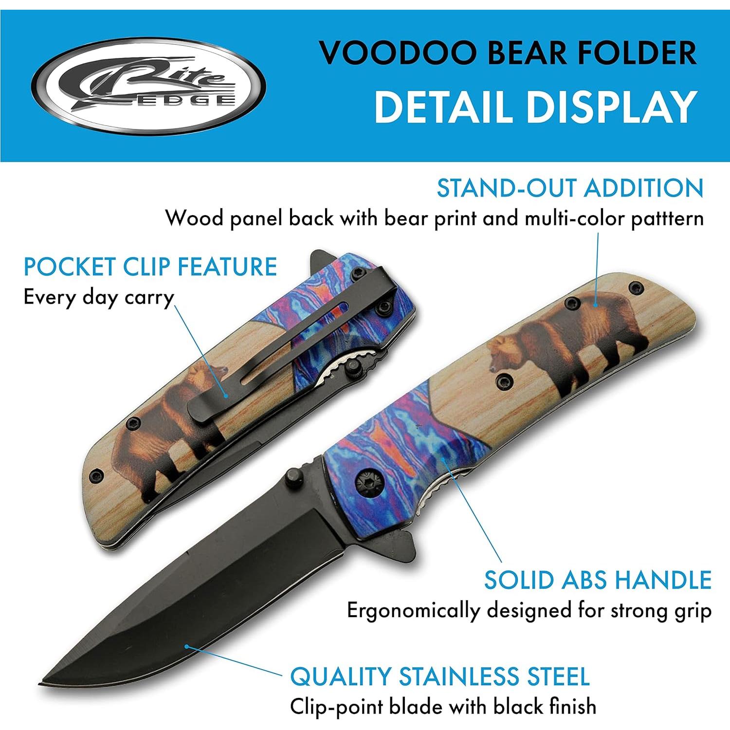 Cuchillo Plegable EDC Szco Supplies 20 cm Acero Inoxidable