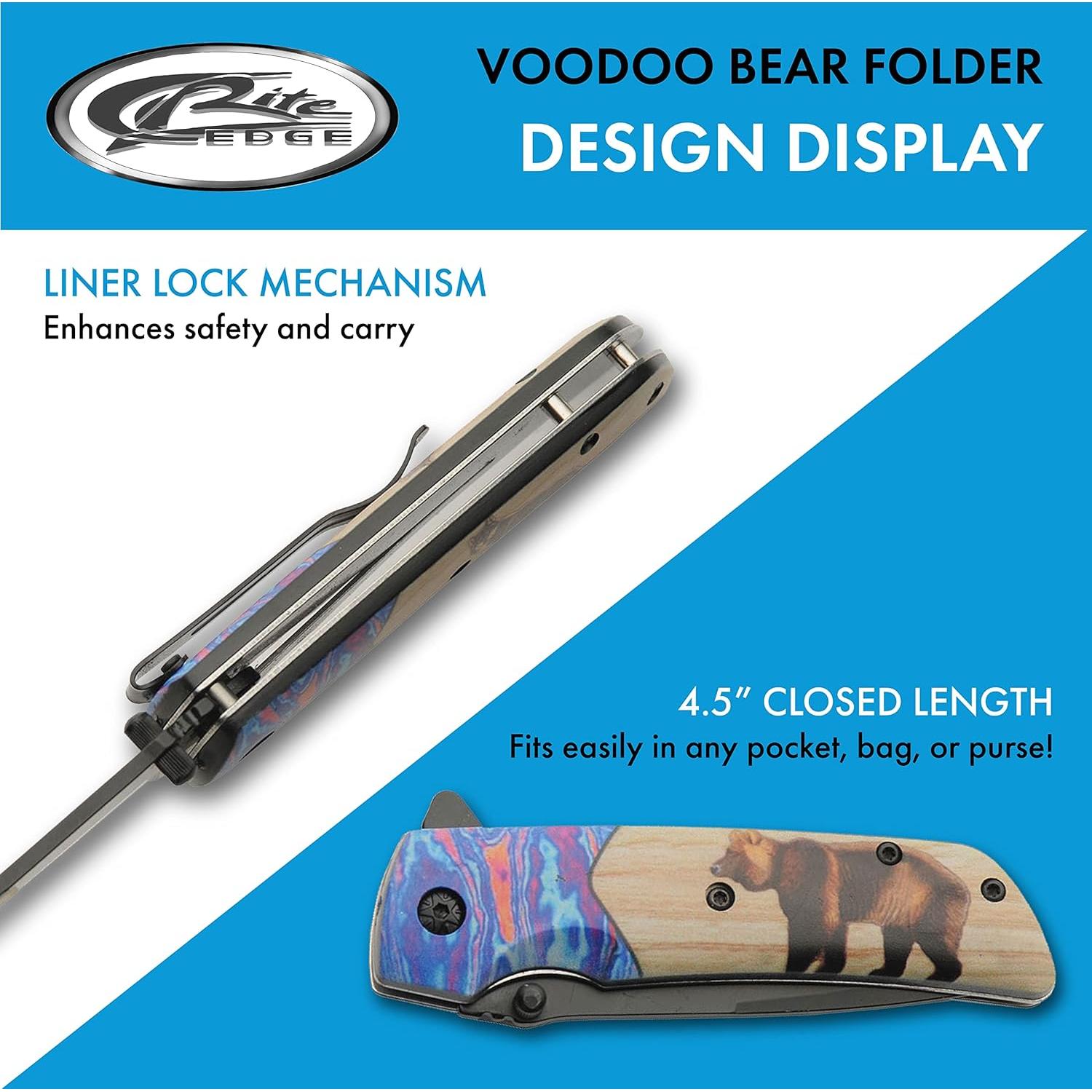 Cuchillo Plegable EDC Szco Supplies 20 cm Acero Inoxidable