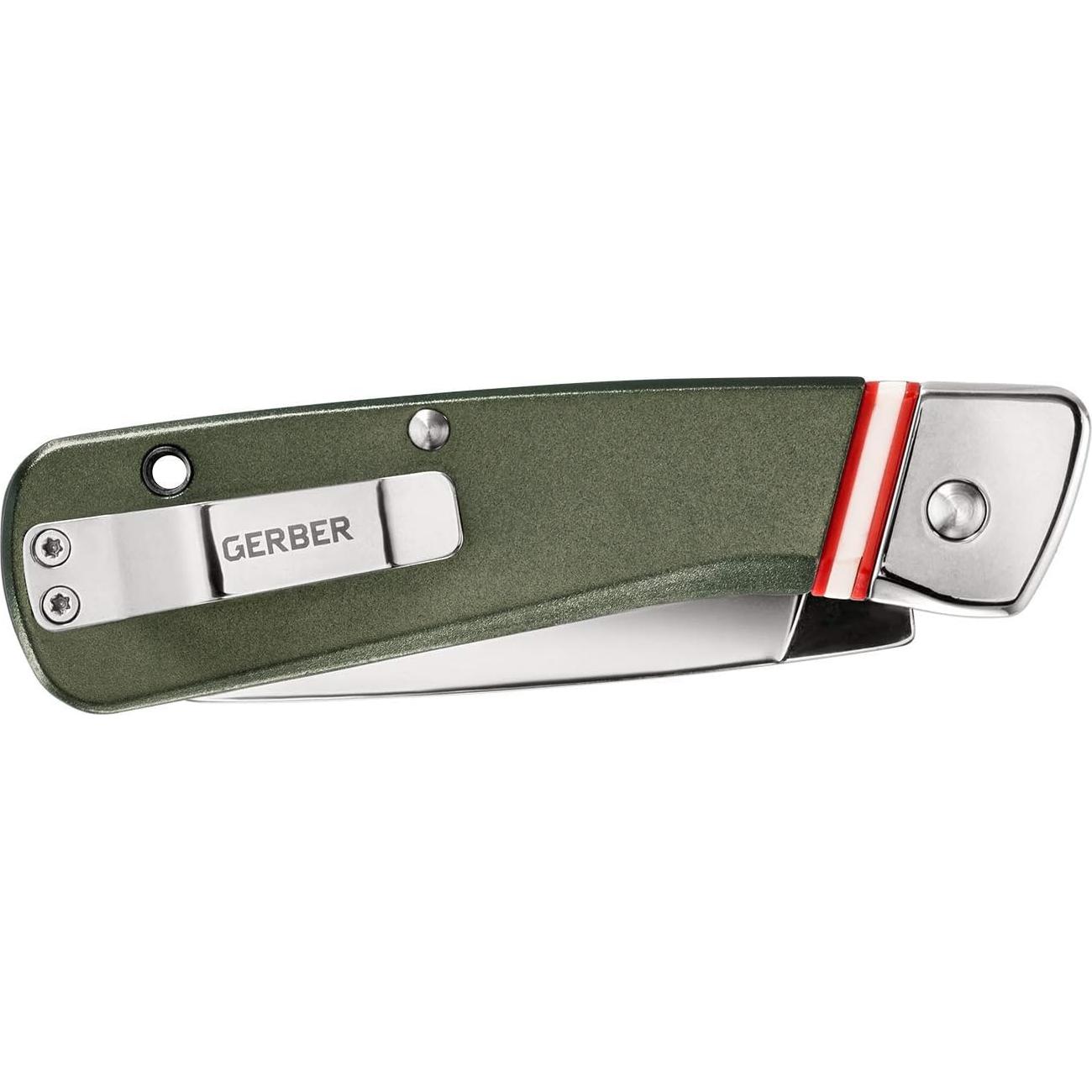 Cuchillo Plegable Gerber Straightlace 7.4 cm Verde
