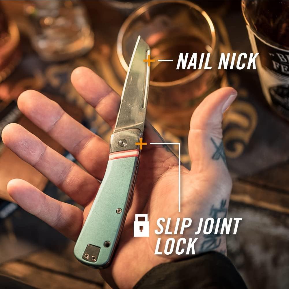 Cuchillo Plegable Gerber Straightlace 7.4 cm Verde