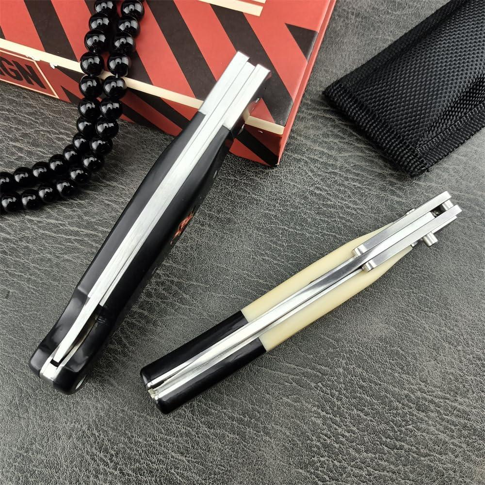 Cuchillo Plegable Goshawk Finka-NKVD KGB 9.3 cm Hoja ABS