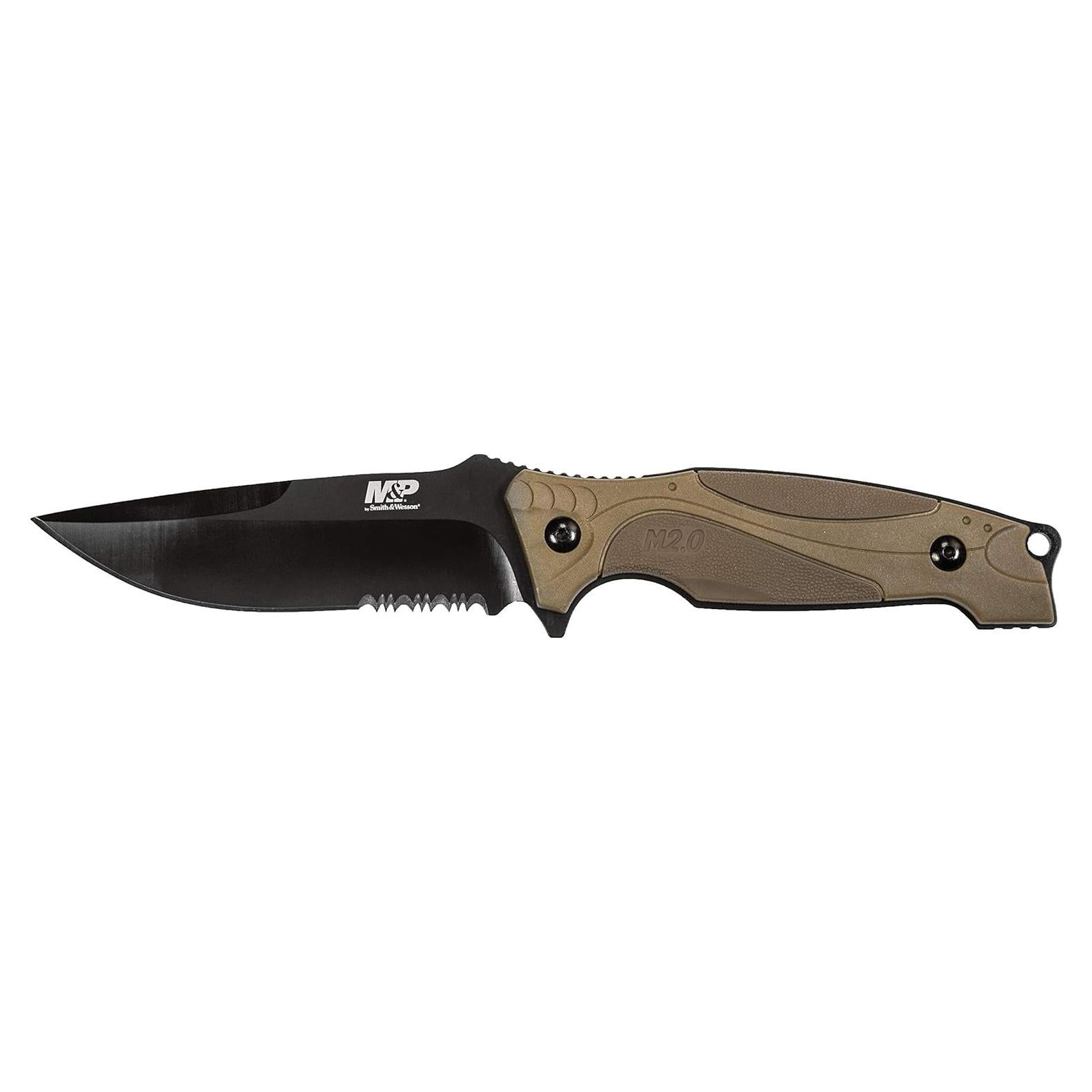 Cuchillo de Hoja Fija Smith & Wesson M&P M2.0 19.1cm FDE