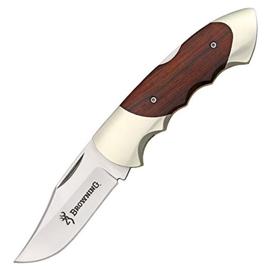 Cuchillo Plegable Browning 111C Acero Inox. Sandvik 12C27