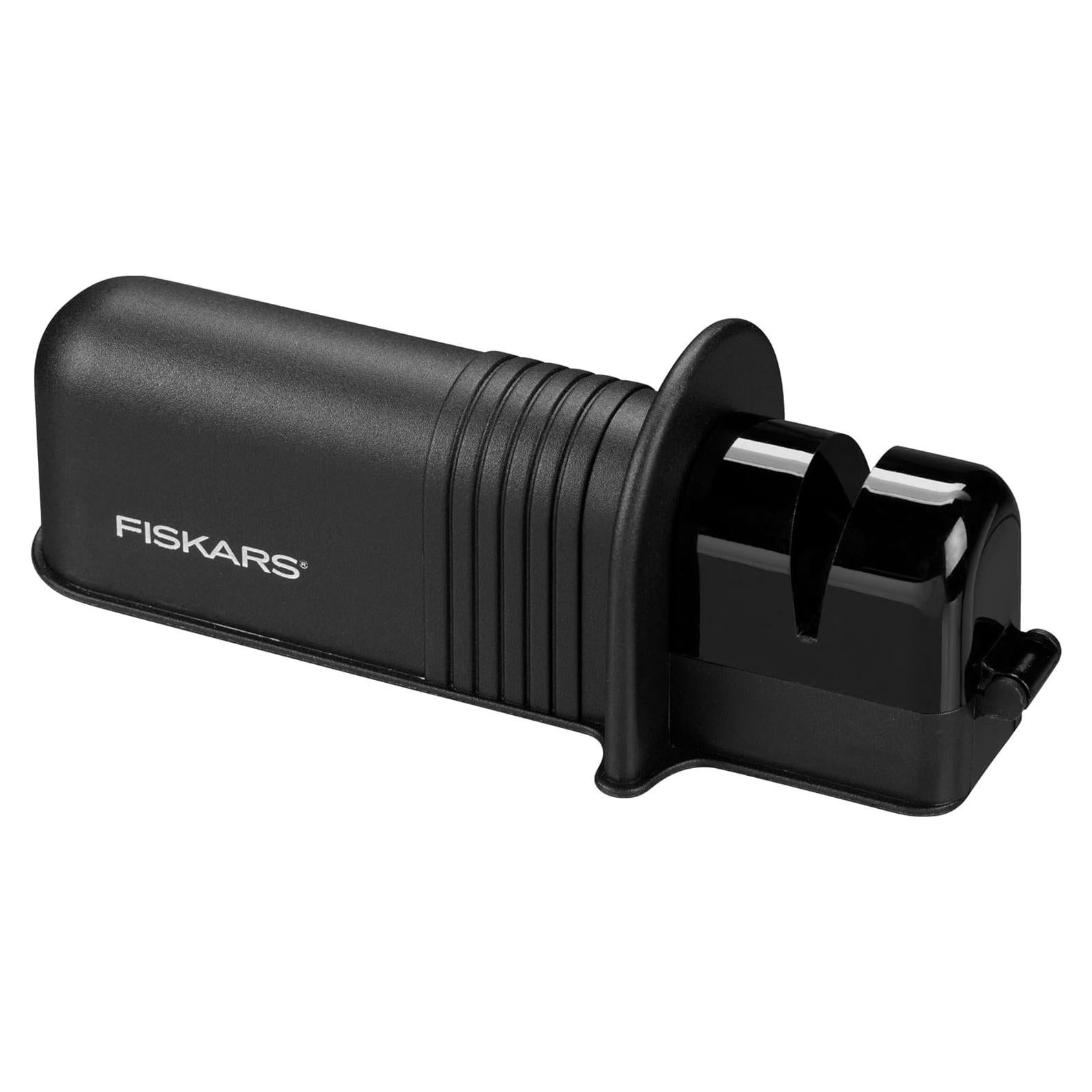 Afilador de Hachas y Cuchillos Fiskars - Cerámica - Negro