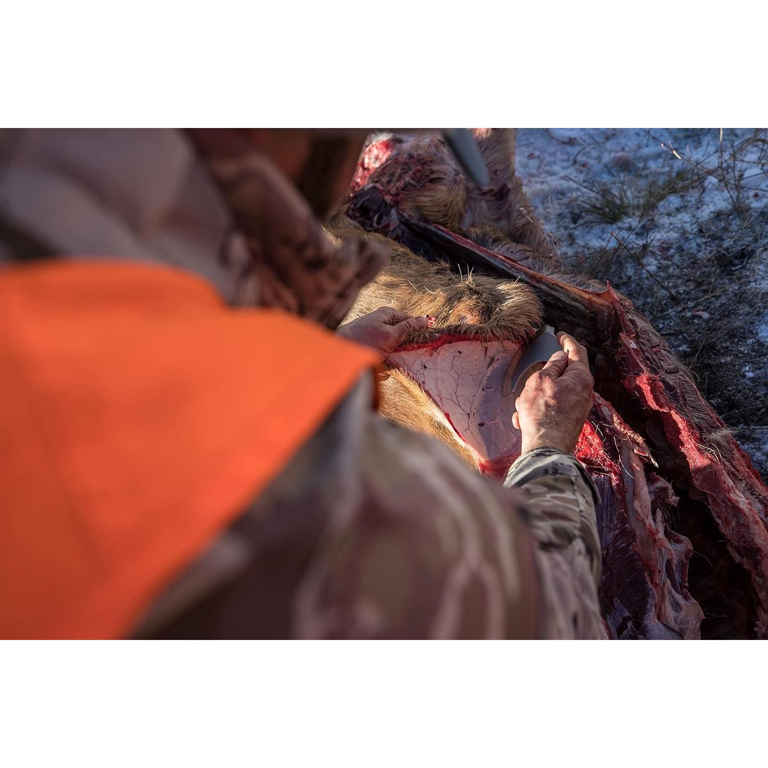 Cuchillo Ulu Gerber Gear Downwind 8.69 cm con funda negra