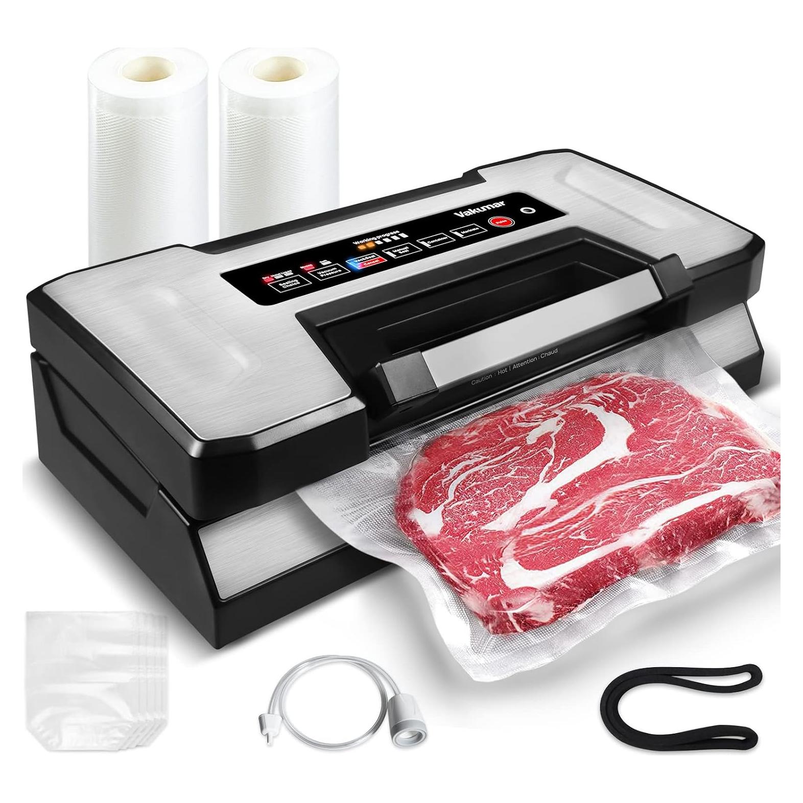 Máquina de Sellado al Vacío Vakumar VH5186 90Kpa Automática