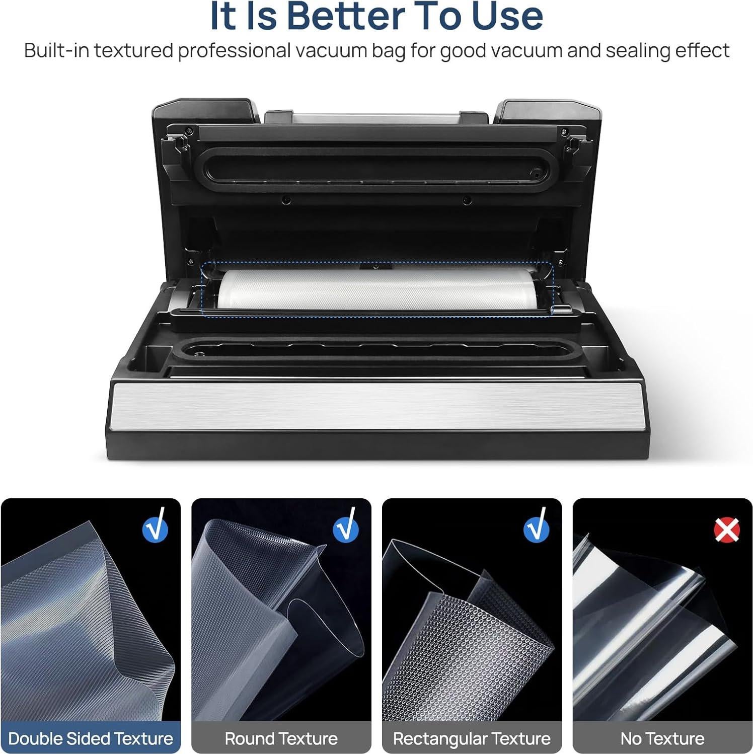 Máquina de Sellado al Vacío Vakumar VH5186 90Kpa Automática