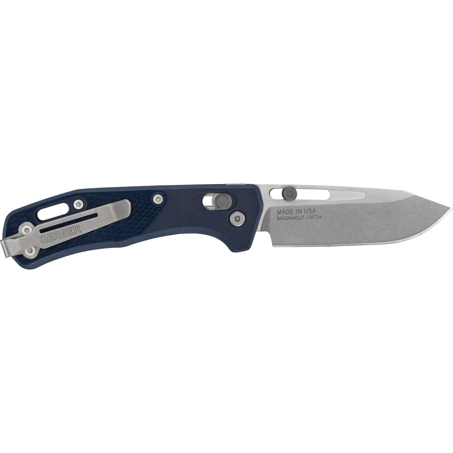 Cuchillo de bolsillo Gerber Gear Assert MagnaCut 7.62 cm Azul