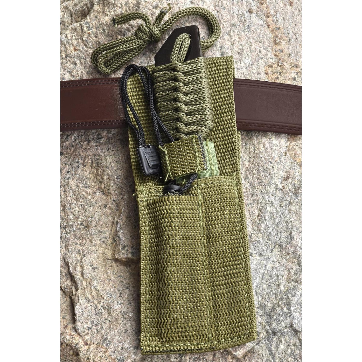 Cuchillo Tanto SE KHK6320 con Encendedor y Funda - 7.62 cm