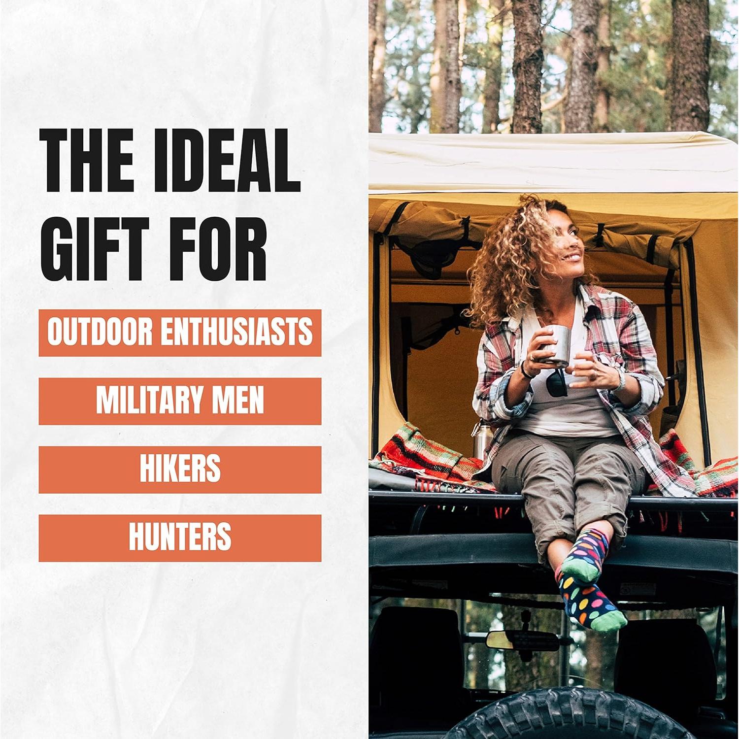 Cuchillo de Caza Perkin FBA_AR601 con Funda de Cuero 31.75 cm