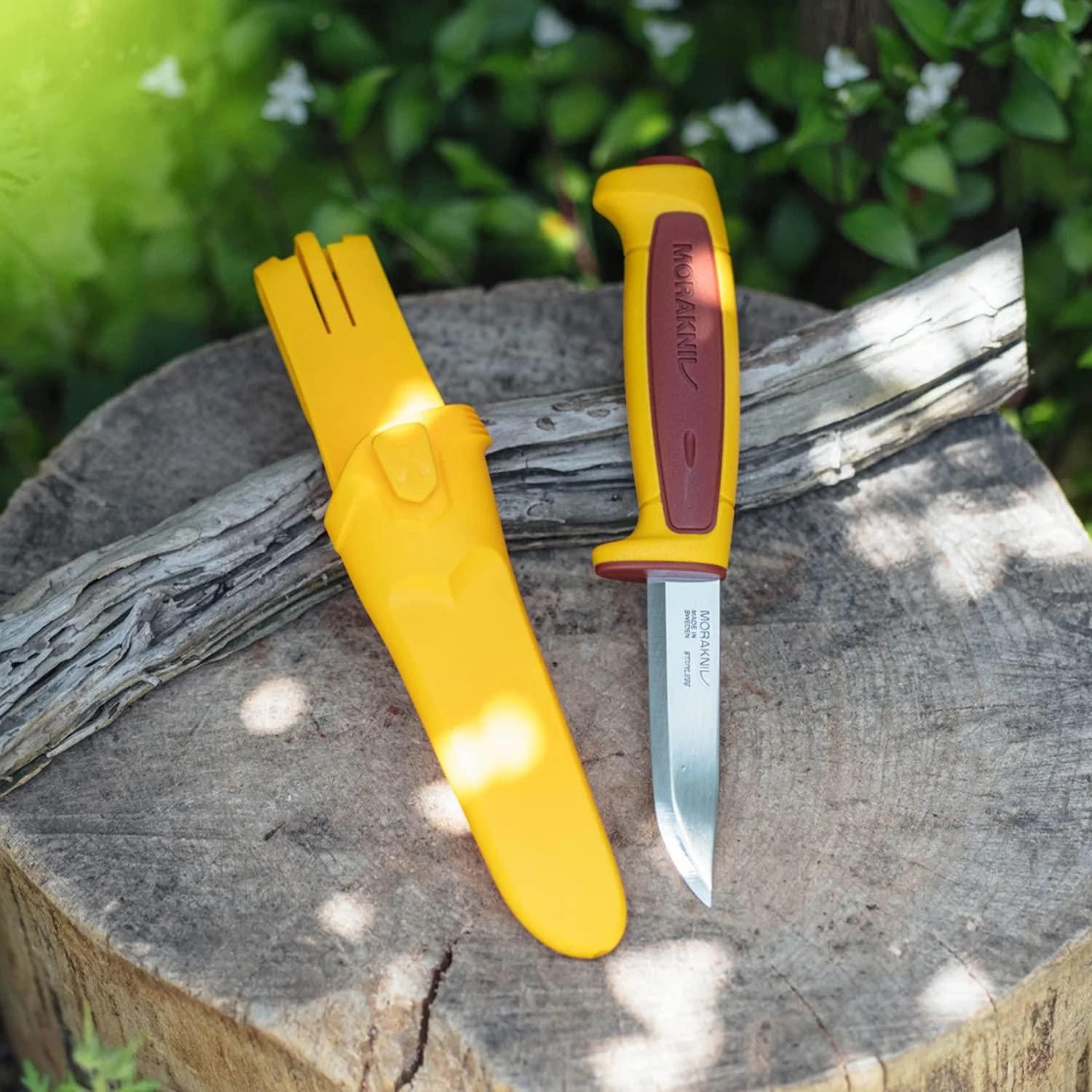 Cuchillo de hoja fija Morakniv Craftline 546 - Acero inoxidable