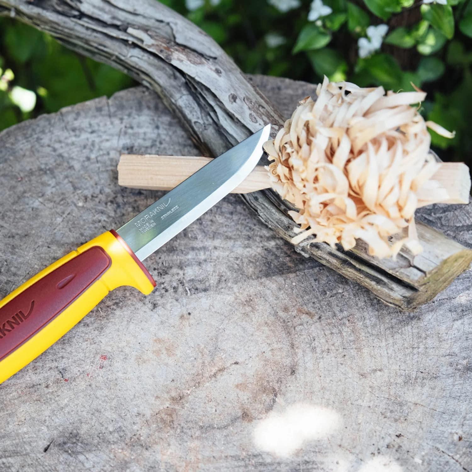 Cuchillo de hoja fija Morakniv Craftline 546 - Acero inoxidable