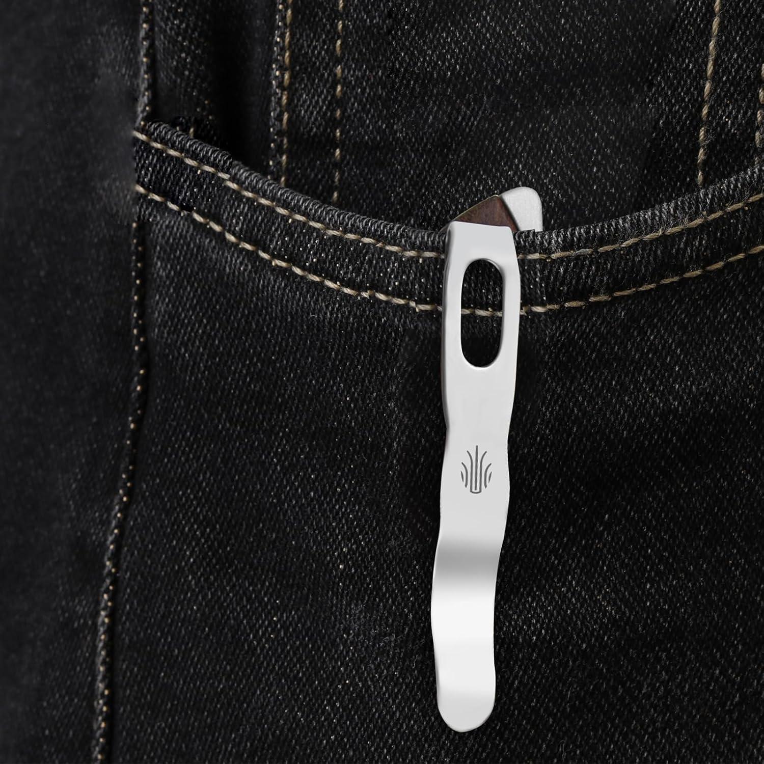 Cuchillo de bolsillo Kizer Spitfire EDC Damasco 7.95cm