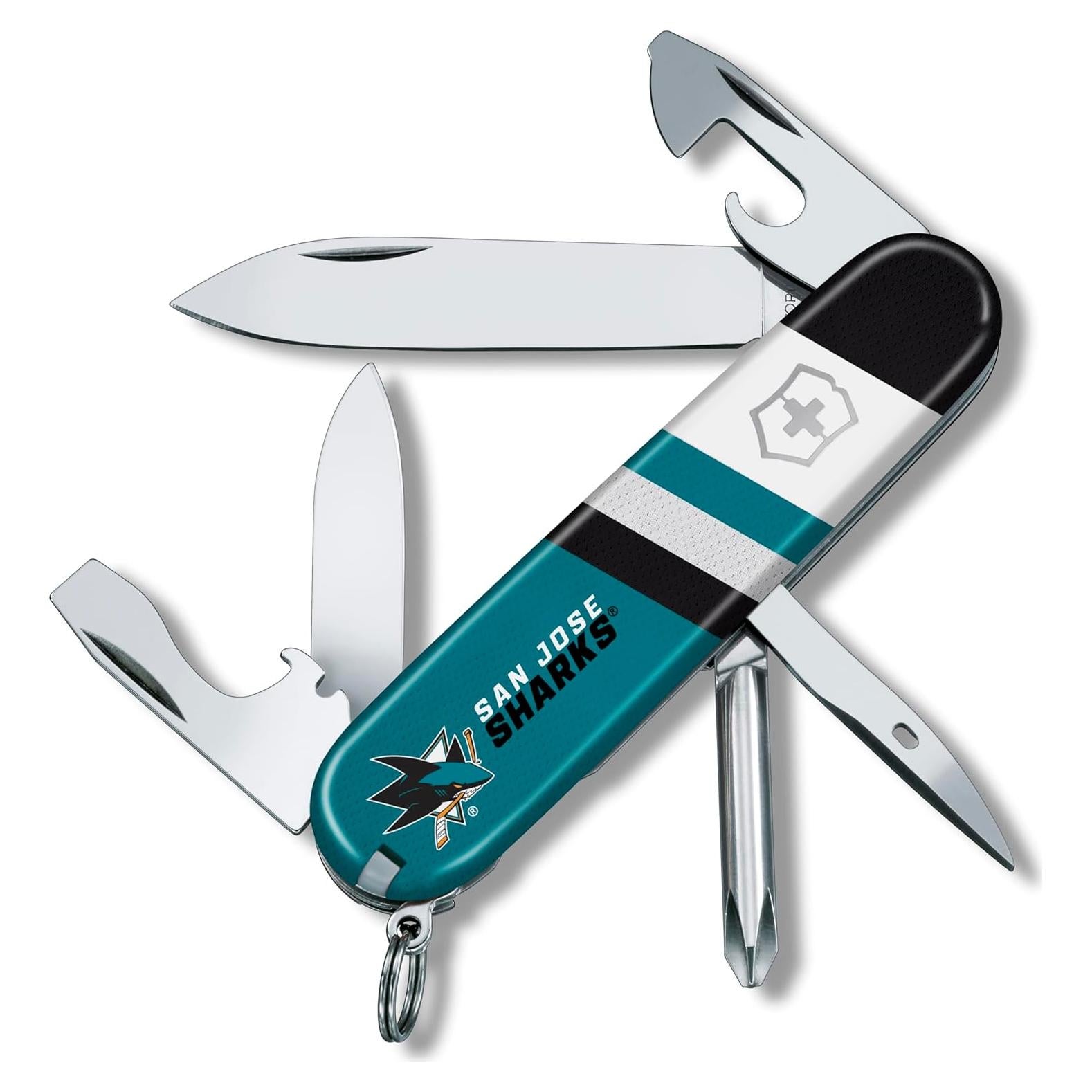 Cuchillo Suizo Victorinox Tinker 12 Funciones NHL San Jose