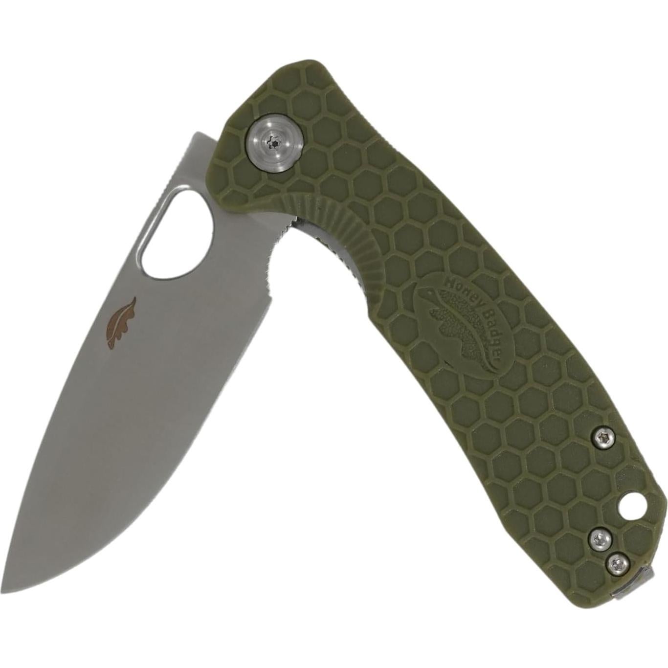 Cuchillo de bolsillo Honey Badger HB1023 verde 71mm EDC plegable