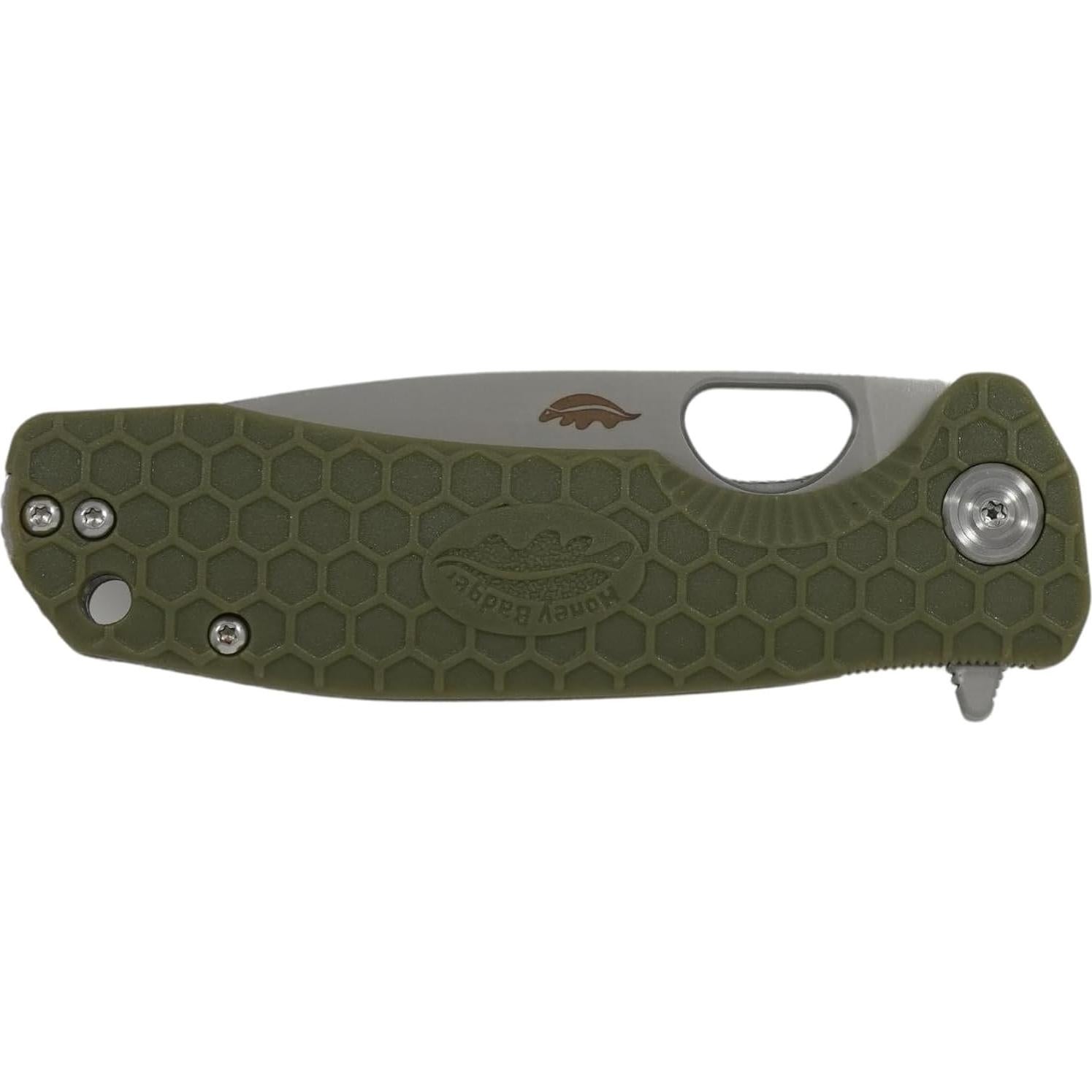 Cuchillo de bolsillo Honey Badger HB1023 verde 71mm EDC plegable