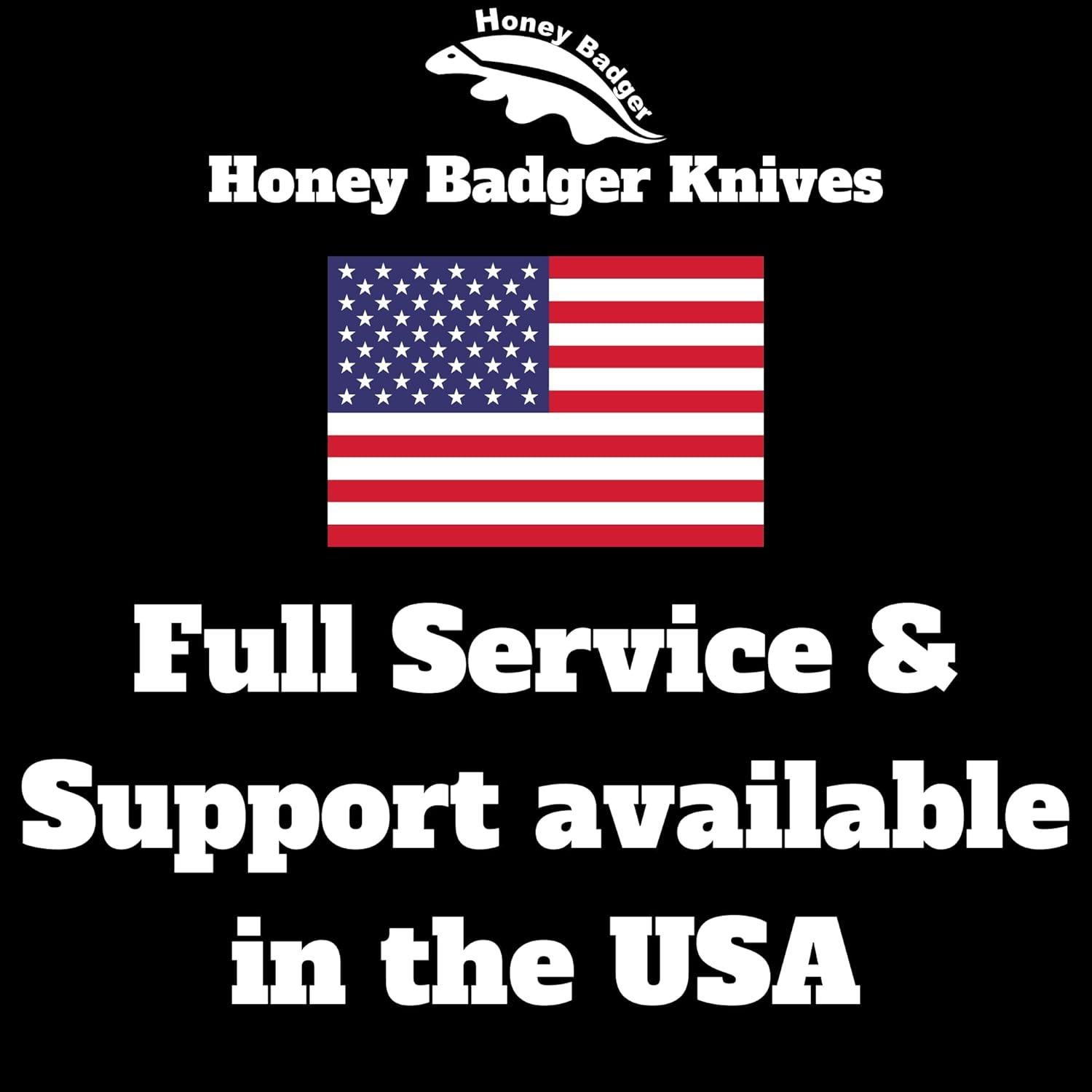 Cuchillo de bolsillo Honey Badger HB1023 verde 71mm EDC plegable