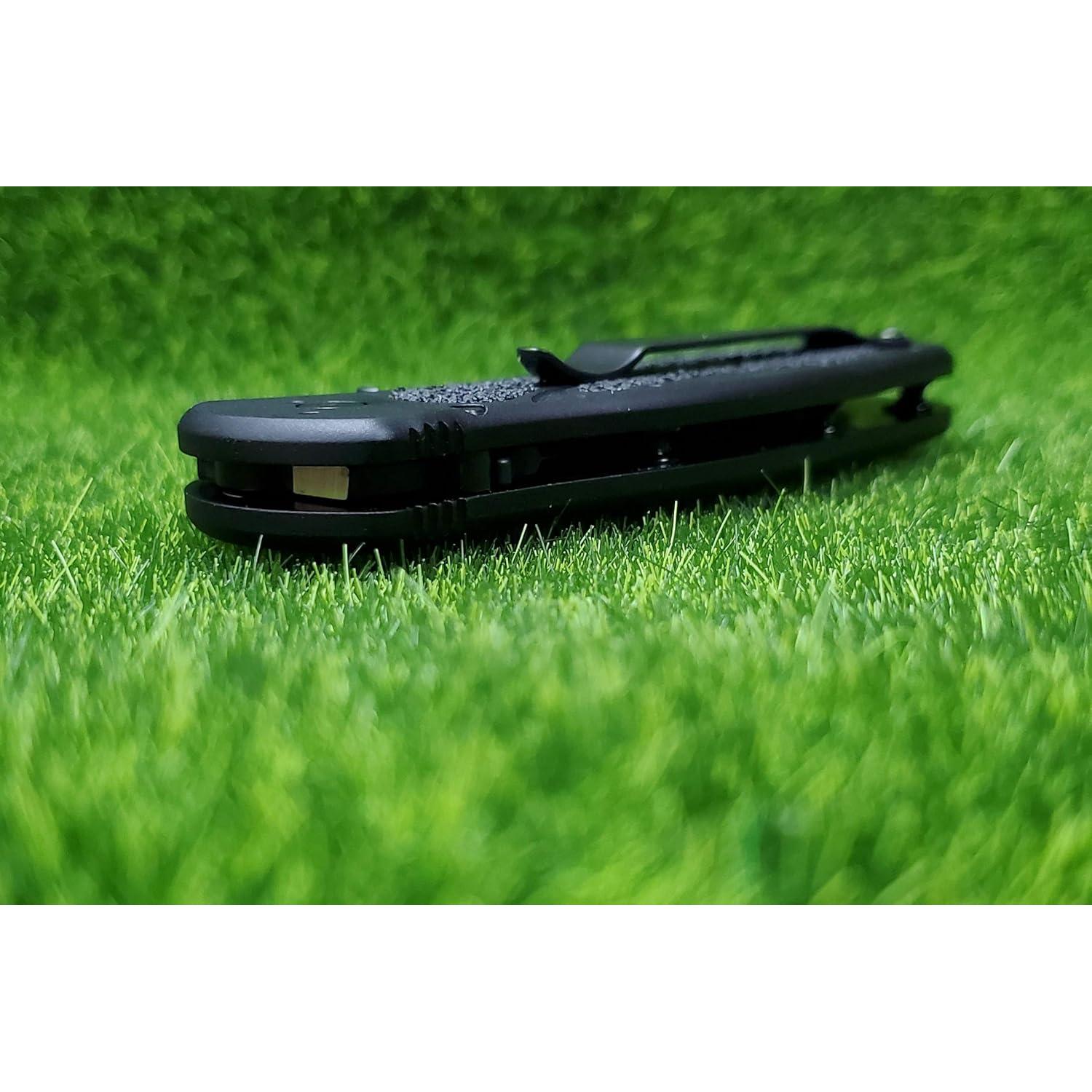 Cuchillo KERSHAW Tanto Blur 8.57 cm Serrado Aluminio Negro