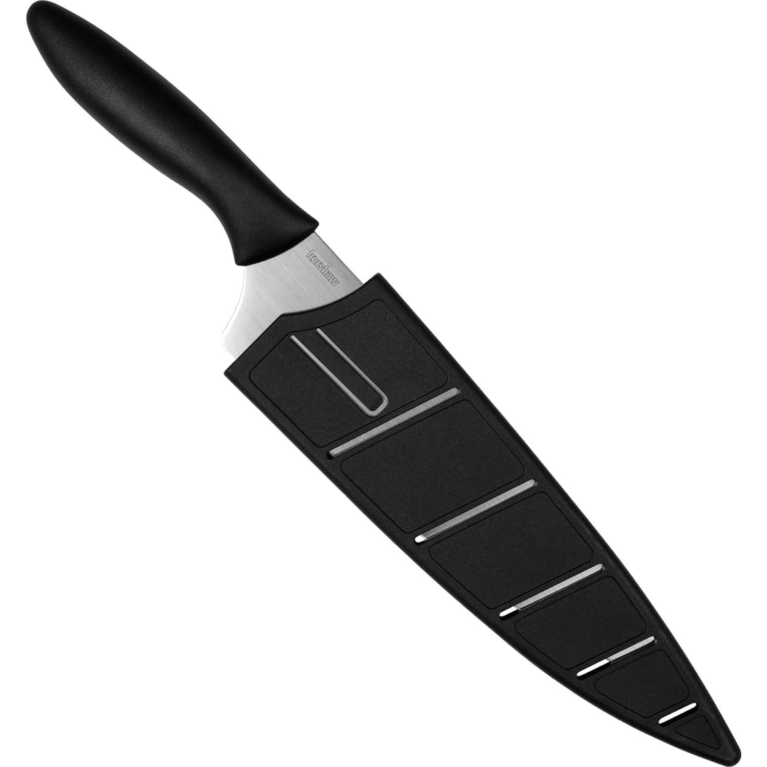 Cuchillo de Chef Kershaw 20.32 cm Acero Inoxidable con Funda