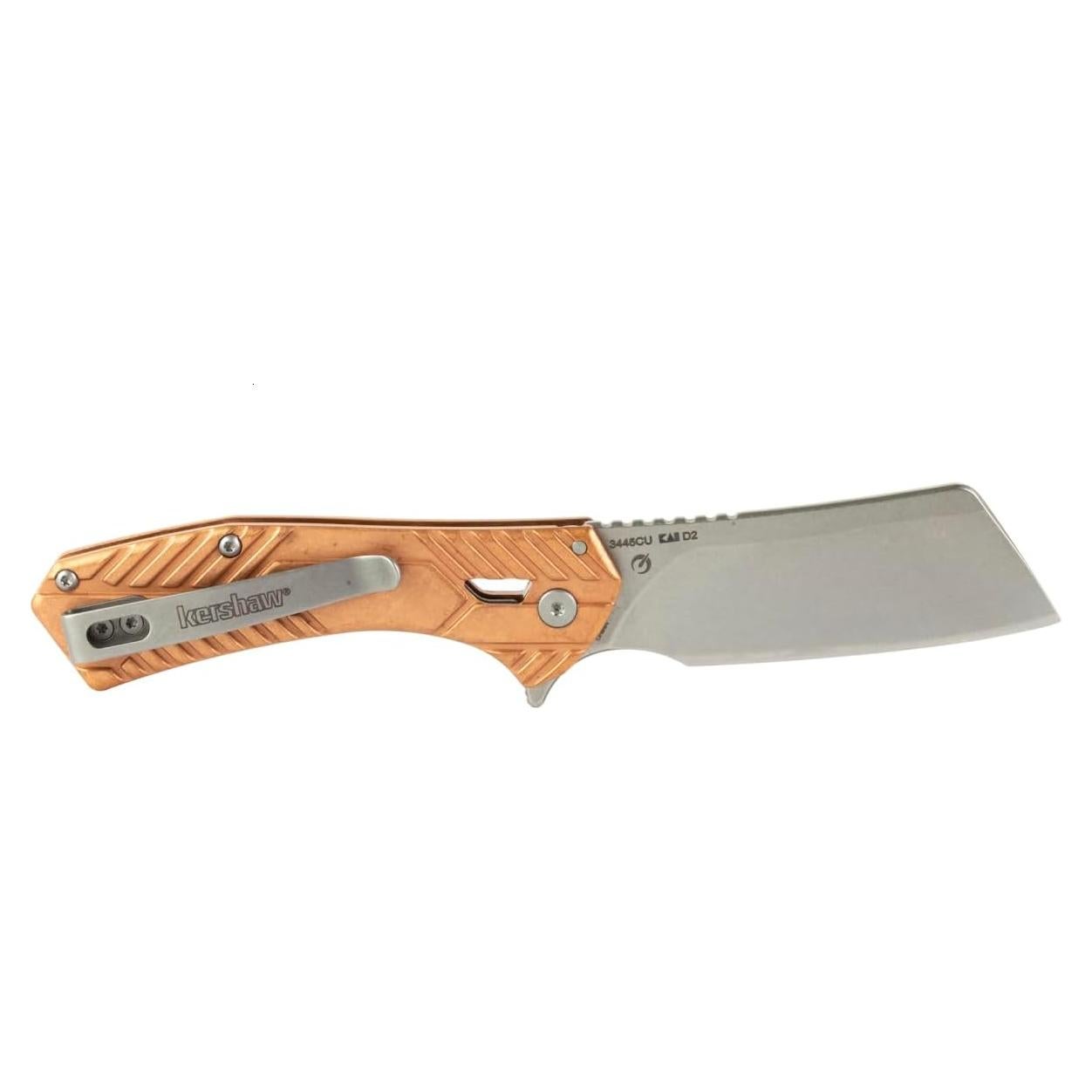 Cuchillo Plegable Kershaw 3445CU de 7.4 cm con Mango de Cobre