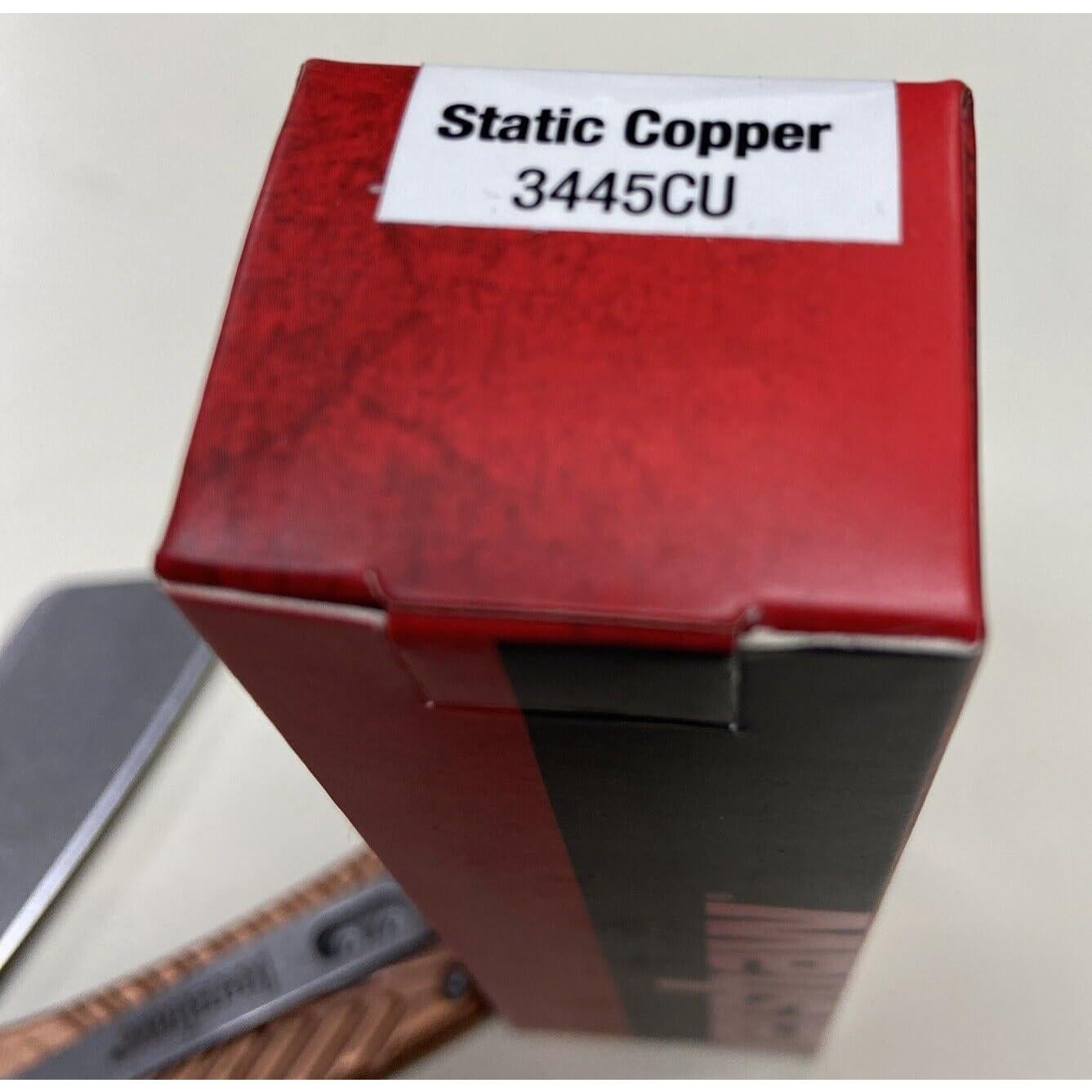 Cuchillo Plegable Kershaw 3445CU de 7.4 cm con Mango de Cobre