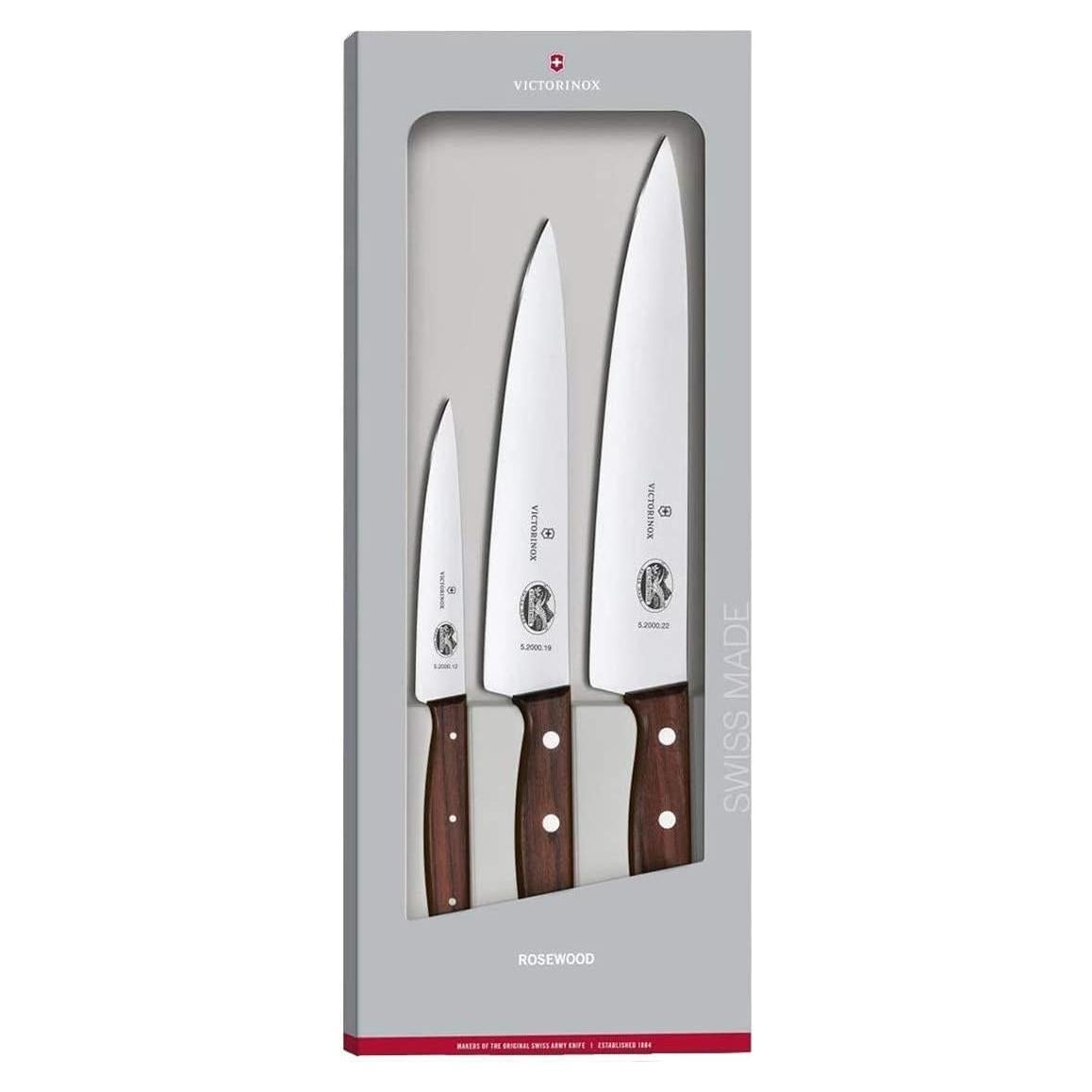 Set de Tallado de Madera Victorinox 3 Piezas Acero Inoxidable