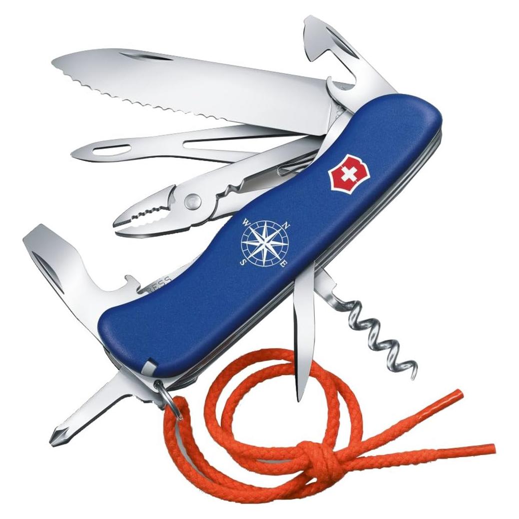 Cuchillo de bolsillo Victorinox Skipper Azul 18 funciones 111 mm