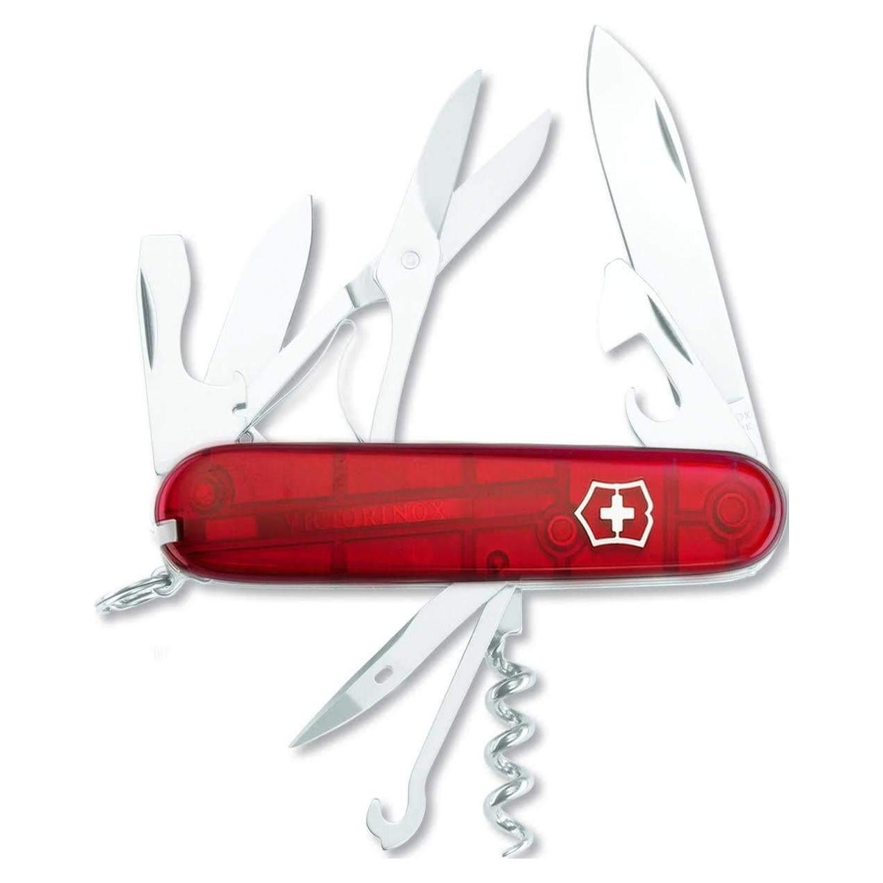 Cuchillo de bolsillo Victorinox Climber Rubí Multiusos
