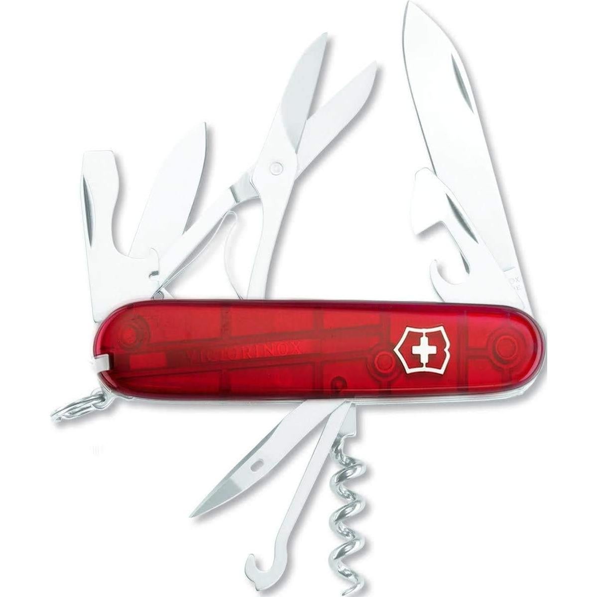Cuchillo de bolsillo Victorinox Climber Rubí Multiusos