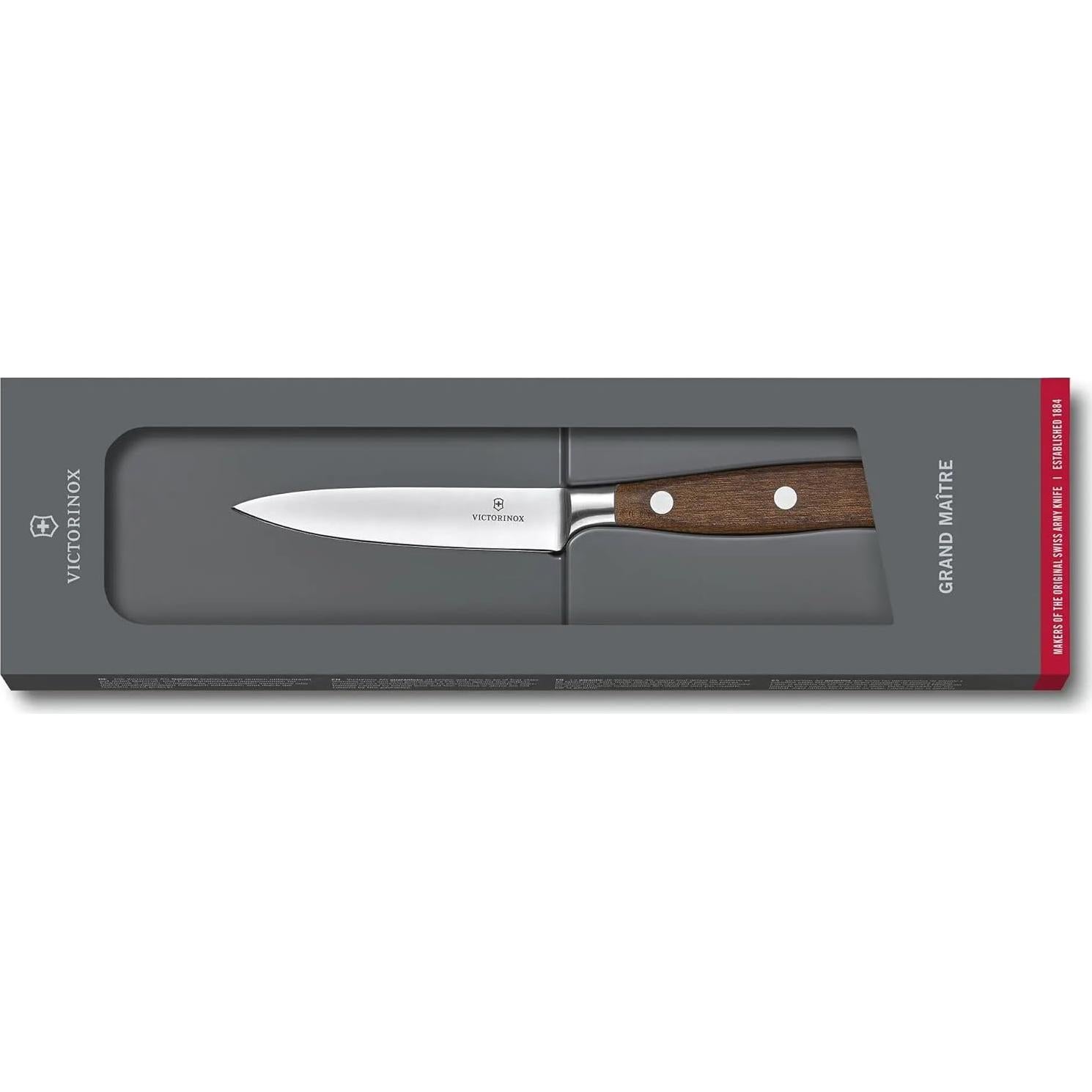 Cuchillo de Pelar Victorinox 10 cm Mango de Madera Acero Inoxidable