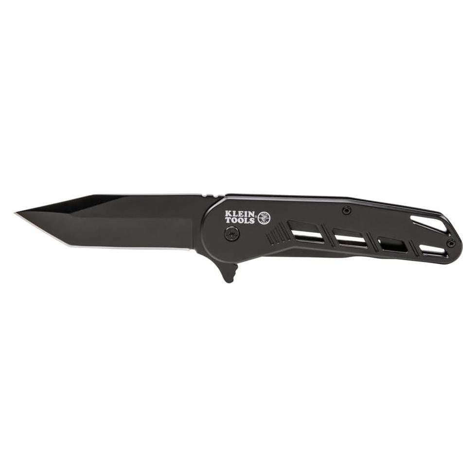 Cuchillo Plegable Klein Tools 44213 EDC Negro Hoja Tanto 8.6 cm