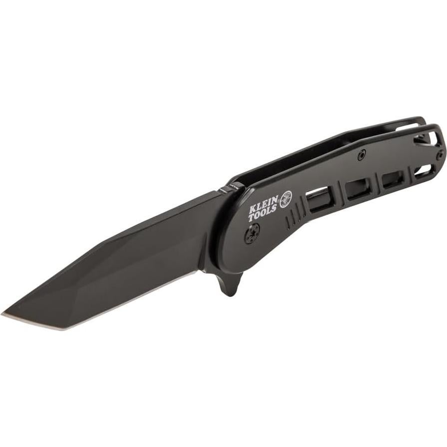 Cuchillo Plegable Klein Tools 44213 EDC Negro Hoja Tanto 8.6 cm