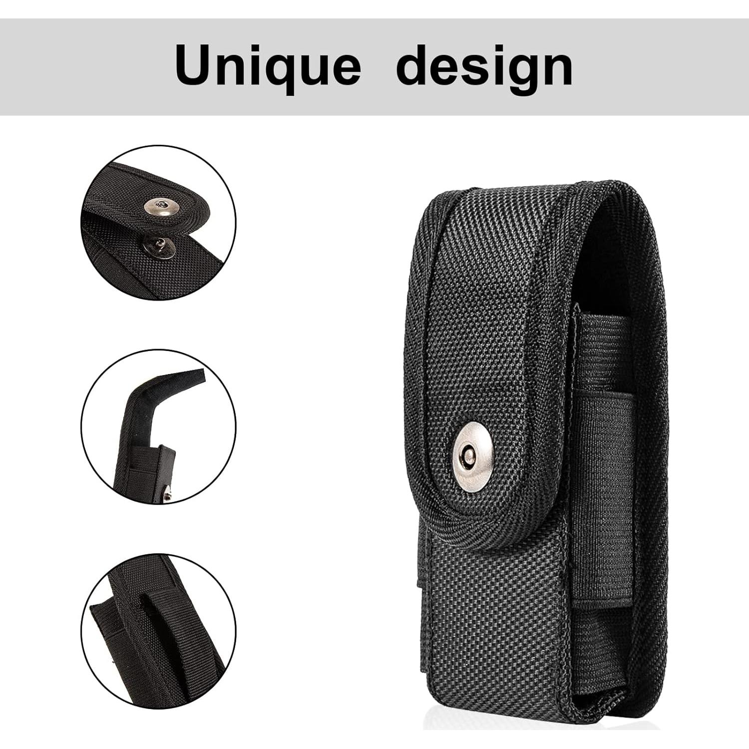 Funda de Multiherramienta QEES para Cinturón de Nylon Negro