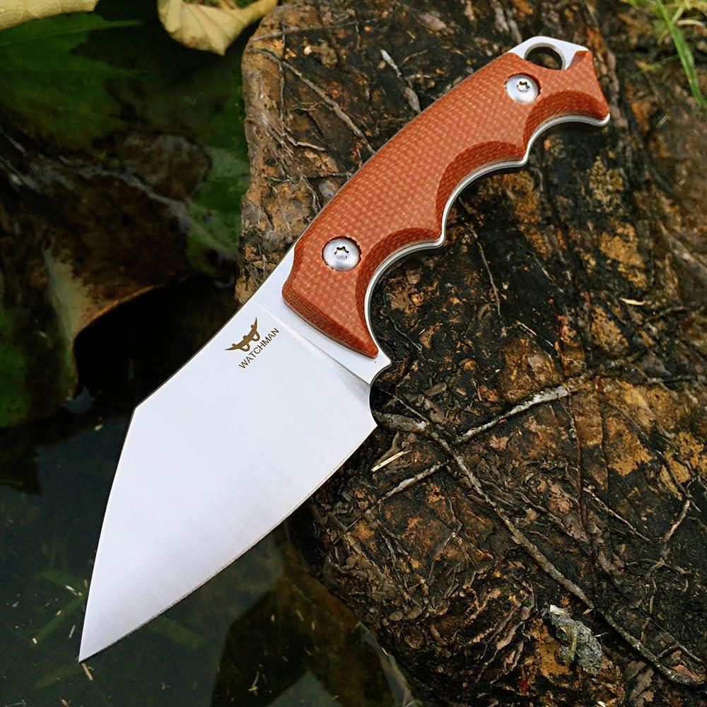 Cuchillo EDC Watchman WF221 Acero 14C28N Mango Micarta