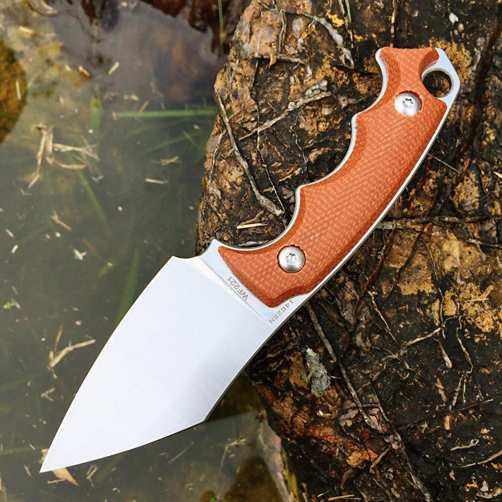 Cuchillo EDC Watchman WF221 Acero 14C28N Mango Micarta