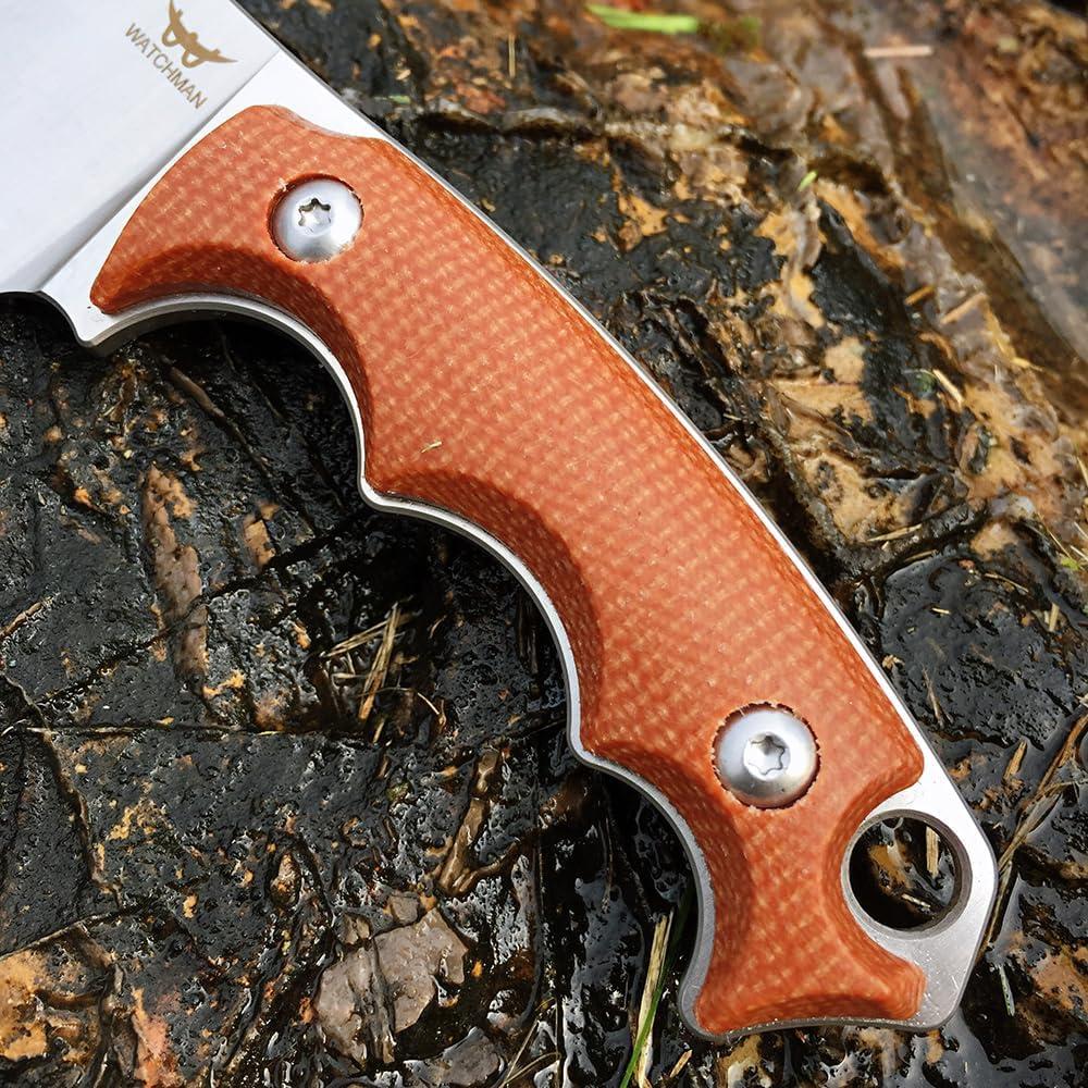 Cuchillo EDC Watchman WF221 Acero 14C28N Mango Micarta