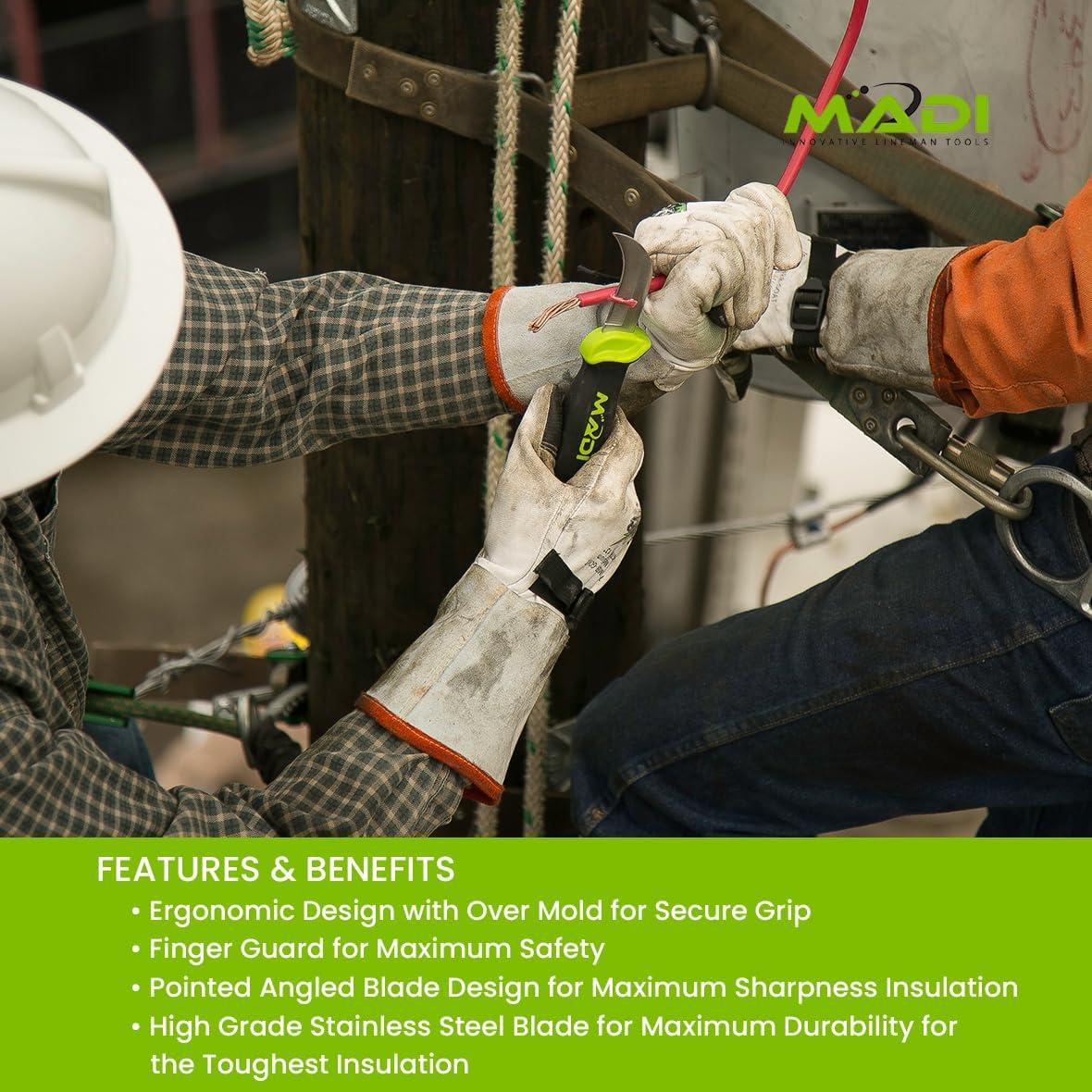 Cuchillo de Desollado MADI FBSK-1 25.4cm Acero Inoxidable