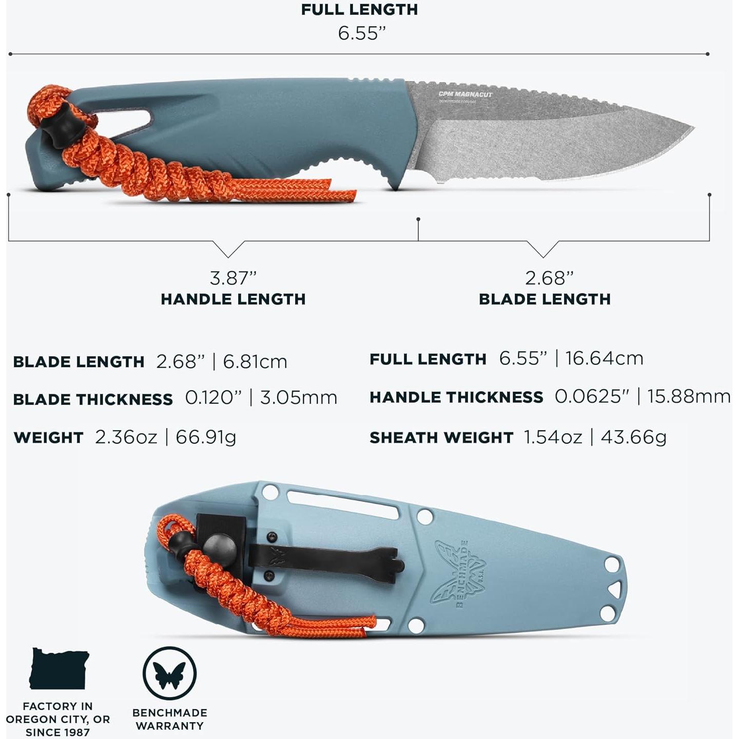 Cuchillo de Exterior Benchmade Intersect 18050S Hoja Serrada