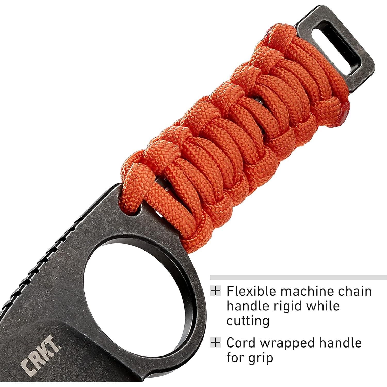 Cuchillo EDC CRKT Tailbone 2415 Hoja Fija Punta Caída 53.98mm