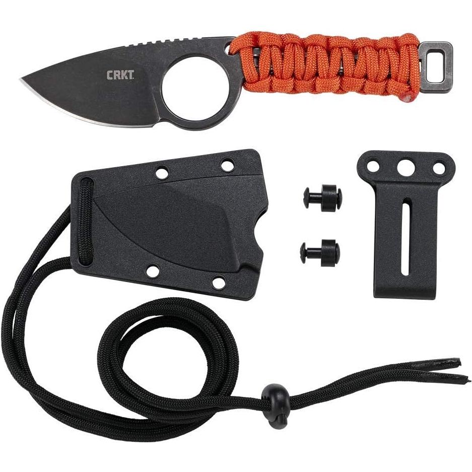 Cuchillo EDC CRKT Tailbone 2415 Hoja Fija Punta Caída 53.98mm