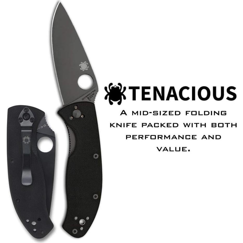 Cuchillo Plegable Spyderco Tenacious 8Cr13MoV 8.6 cm EDC