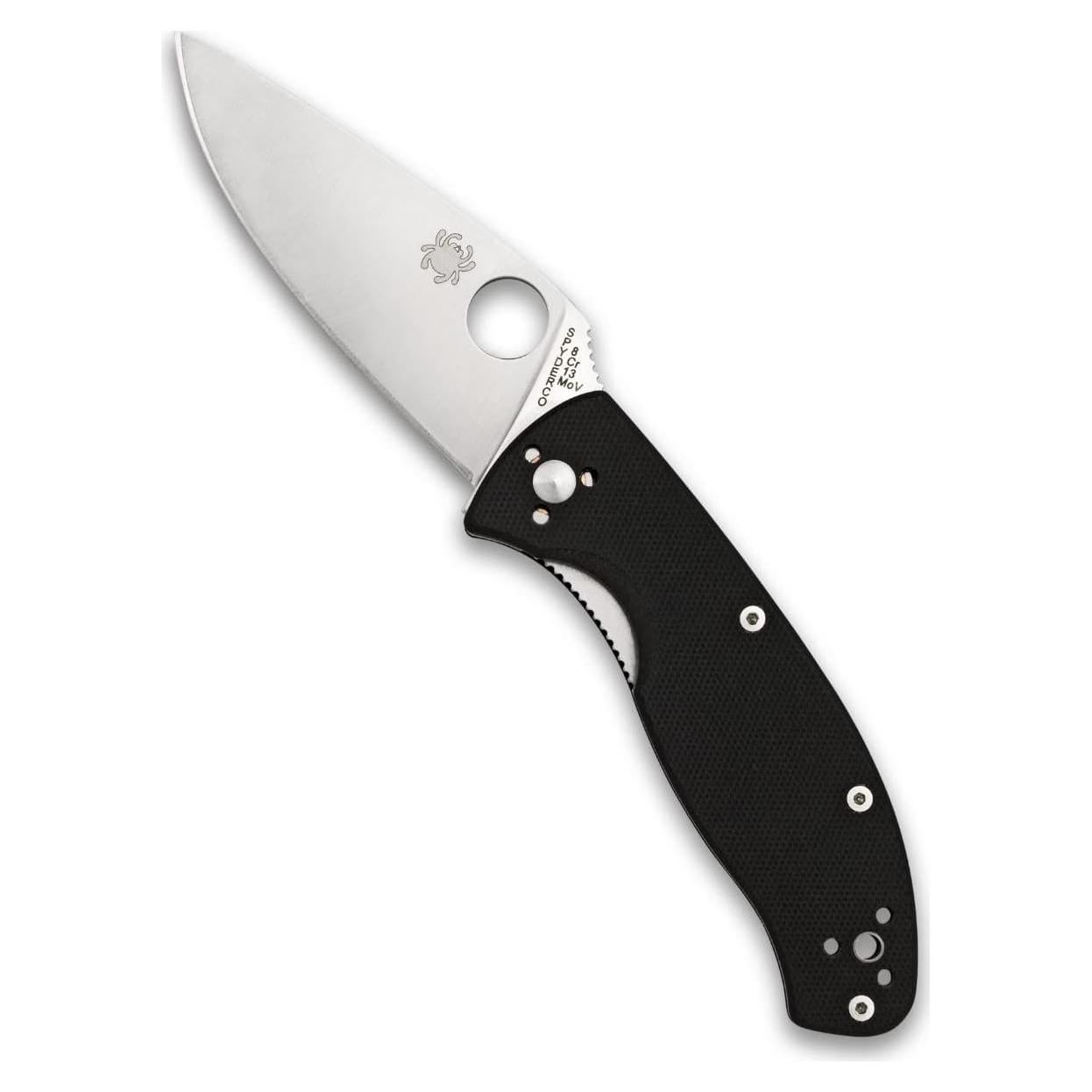 Cuchillo Plegable Spyderco Tenacious G-10 Negro 8.6 cm