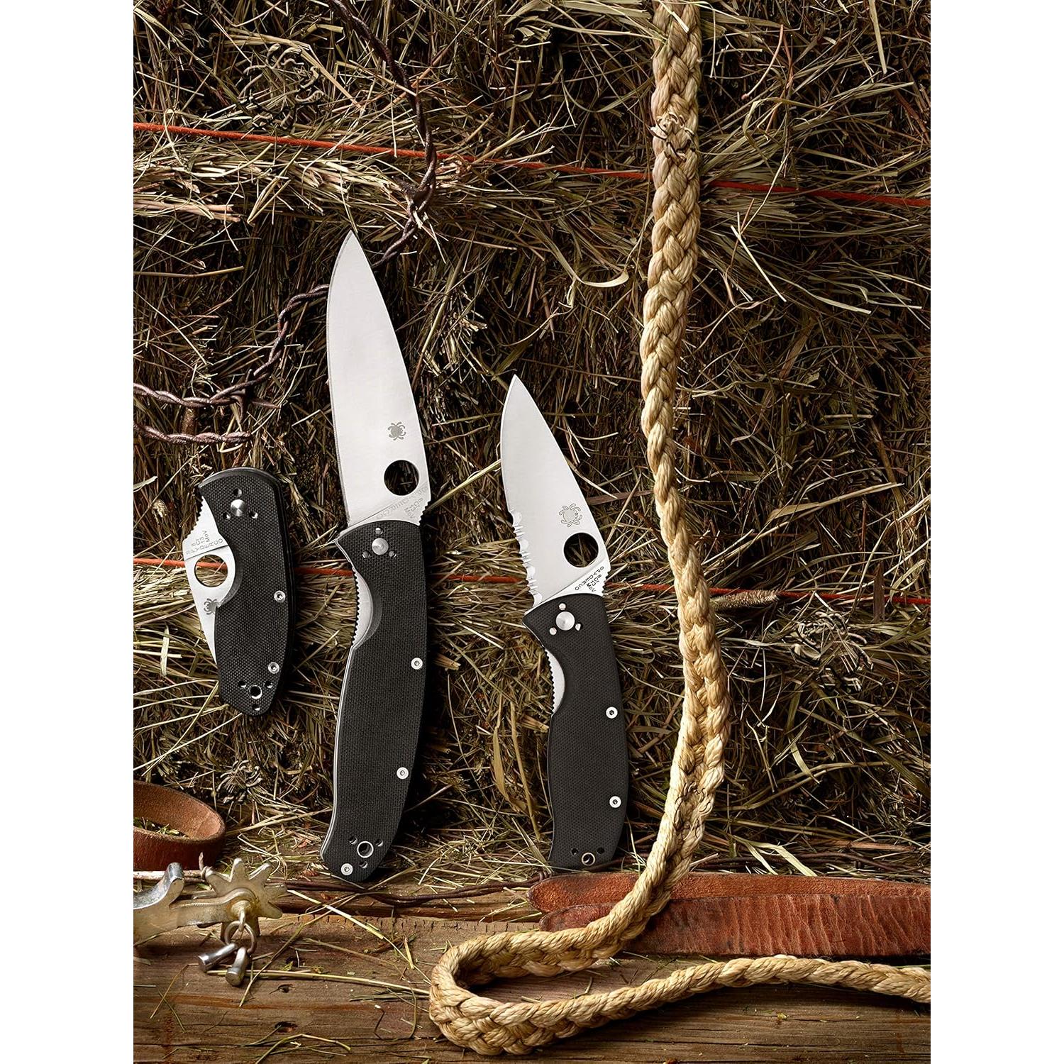 Cuchillo de bolsillo Spyderco Resilience 10.8 cm acero inoxidable