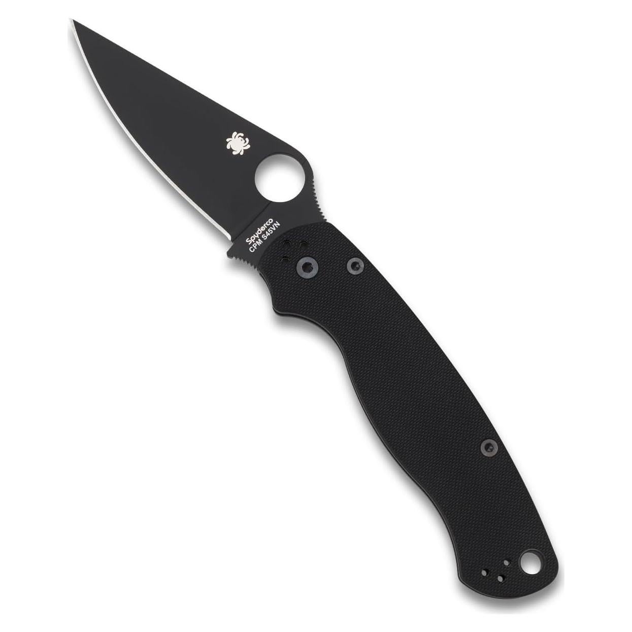 Cuchillo Plegable Spyderco Para Military 2 20.93 cm G-10 Negro