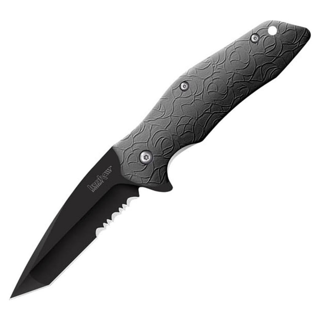 Cuchillo de bolsillo Kershaw Kuro Tanto Negro 7.87 cm