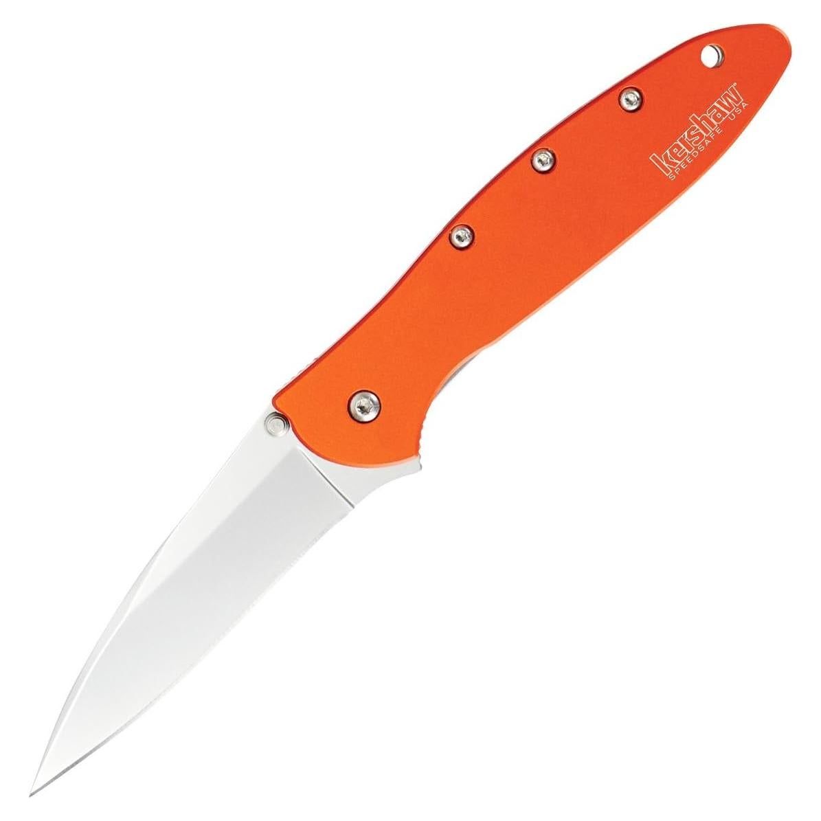 Cuchillo Plegable Kershaw Leek 1660OR Naranja con SpeedSafe