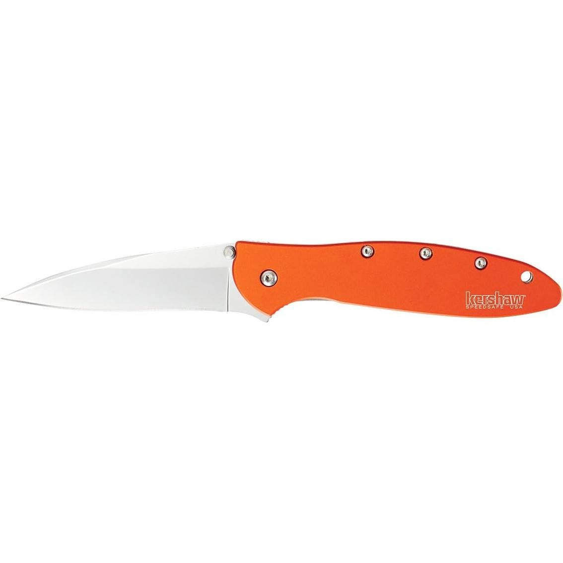 Cuchillo Plegable Kershaw Leek 1660OR Naranja con SpeedSafe